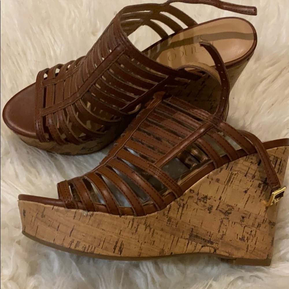 Cute wedge heels